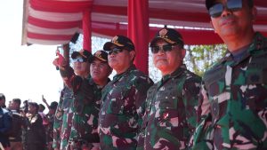 Kasad Saksikan Latihan Puncak Latgab TNI Dharma Yudha Tahun 2023