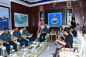 Kunjungan Kerja Dalam Rangka Program Ketahanan Pangan Kegiatan Pembukaan Pelatihan TA. 2023 di Wilayah Kerja Lanal Lhokseumawe