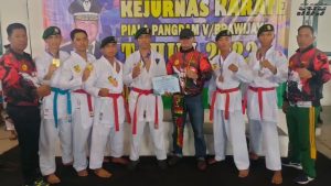 Prajurit Yonif Raider 509 Divif 2 Kostrad Rebut 7 Medali Kejuaraan Karate Piala Pangdam V Brawijaya 2023