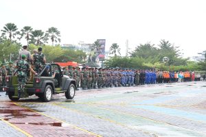 Danlantamal XII Hadiri Apel Gelar Pasukan Karhutla Kalimantan Barat