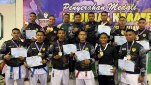 Atlit Karate Yonif Raider 515 Kostrad Borong Medali Pada Kejuaaraan Karate Piala Pangdam V Brawijaya