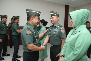 Terima Laporan Korps Kenaikan Pangkat 14 Pati TNI AD, Ini Pesan Kasad