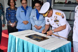 Berikan Pelayanan Maksimal Danlantamal II Pada Peresmian Gedung Balai Pengobatan Lanal Bengkulu