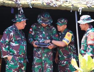 Tim Wasev Mabes TNI AD Kunjungi Latihan Pratugas Yonarmed 11 Kostrad