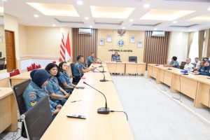 LANTAMAL III JAKARTA BERI PEMBEKALAN KEPADA PANITIA WERVING PENERIMAAN CABA DAN CATA PK TNI AL GEL II TAHUN 2023