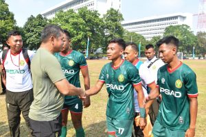 Pangkostrad Datang, Frets Butuan Cetak Brace Antar PSAD Taklukan PSAL