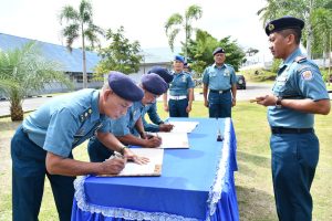 Jelang Seleksi Penerimaan Prajurit TNI AL, Lanal Sabang Gelar Penandantanganan Pakta Integritas