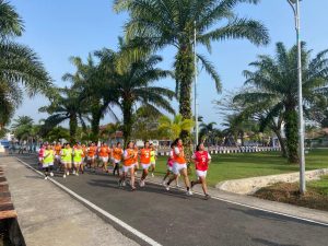 Calon Prajurit TNI AL Tahun 2023 Sub Panda Lanal Bengkulu Jalani Tes Samapta Jasmani