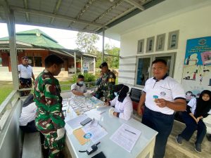 Serius Berantas Narkoba, Pangkalan TNI AL Simeulue Laksanakan Sidak Uji Bebas Narkoba