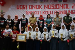 Komandan Lanal Bandung Hadiri Acara Puncak Peringatan Hari Anak Nasional (HAN) Tahun 2023 Tingkat Kota Bandung