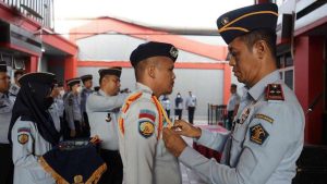 Perkuat Tusi Pengamanan, Ka.Rutan Cipinang Melantik Komandan dan Wakil Komandan Regu Pengamanan