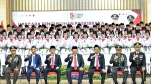 Kasbrigif Raider 9 Kostrad Menghadiri Undangan Upacara Pengukuhan Paskibraka Kabupaten Jember Tahun 2023