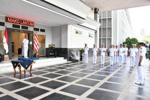 DANLANTAMAL III JAKARTA PIMPIN SERTIJAB KAFASHARKAN JAKARTA