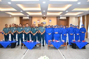 DANLANTAMAL III JAKARTA MELAKSANAKAN TATAP MUKA DENGAN ANGGOTA JALASENASTRI KORCAB III DJA I