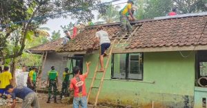 Gelar Karya Bakti TNI, Brigif Mekanis 14 Kostrad Renovasi Mushola