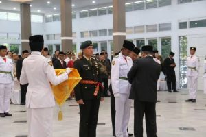 Prajurit Yonif Raider 303 Kostrad Letda Inf Miftahul Huda,S.Tr.(HAN) terpilih jadi Danki Paskibraka HUT ke-78 RI di Kabupaten Garut