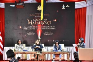 DANLANTAMAL III JAKARTA HADIRI ACARA SILAHTURAHMI BINCANG SEJARAH LAKSAMANA MALAHAYATI