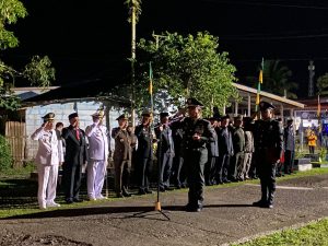 Komandan Pangkalan TNI AL Simeulue Hadiri Rangkaian Kegiatan HUT Kemerdekaan Republik Indonesia Ke-78 di Kabupaten Simeulue