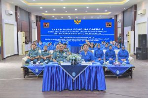 Komandan Lantamal I Beserta Ketua Korcab I DJA I Ikuti Tatap Muka Pembina Derah Beserta Ketua Daerah Jalasenastri Armada I dan Ceramah Psikologi Secara Virtual