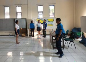 PANDA LANTAMAL III JAKARTA LAKSANAKAN SELEKSI TES POSTUR CABA DAN CATA PK TNI A GEL II TAHUN 2023