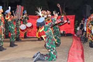 Drumband Indobatt XXIII-Q Tampil di Festival Hebariah Lebanon Selatan