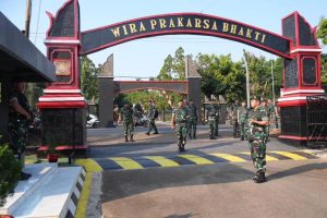 Kunjungan Kerja Pangkostrad ke Resimen Armed 1 dan Yonarmed 9 Kostrad