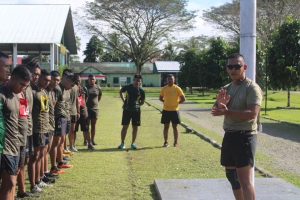 Komandan Brigif Raider 20 Kostrad Pimpin Prajuritnya Lari 5 Km