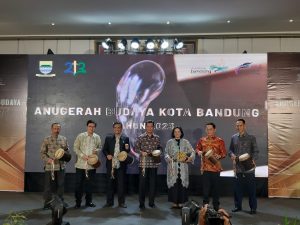 Komandan Lanal Bandung Hadiri Acara Anugerah Budaya Kota Bandung Tahun 2023