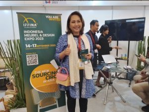 Anne Patricia ; “Kita Juga Ingin Produsen Indonesia Belajar Banyak Dari Produsen Luar Negeri Agar Kita Bisa Menjual Tidak Hanya Di Indonesia Saja Tapi Bisa Menjual Di Luar Negeri”