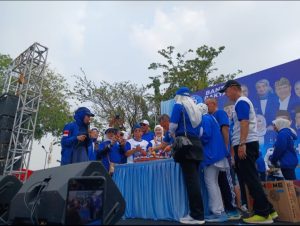 Ribuan Kader & Simpatisan PAN Kota Bekasi Peringati HUT ke 25 Di Alun-Alun TerdePAN Bantu Rakyat
