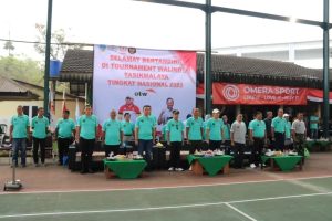 Danbrigif Raider 13 Divif 1 Kostrad Menghadiri Pembukaan Open Tournament Tennis Walikota Cup