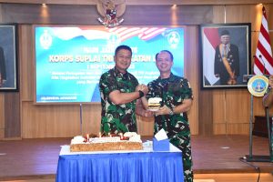 DANLANTAMAL III JAKARTA HADIRI ACARA HUT KE-75 KORPS SUPLAI TNI ANGKATAN LAUT TAHUN 2023