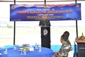 Lantamal XII Peringati HUT Ke-75 Korps Suplai TNI Angkatan Laut