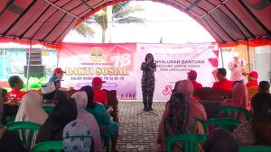Peringati HUT Ke-78 TNI AL Tahun 2023, Pangkalan TNI AL Bandung Gelar Bakti Sosial
