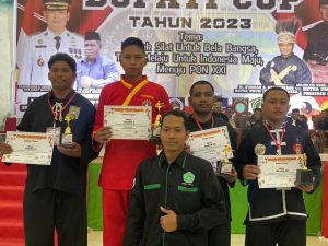 Prajurit Raja Raih Juara 1 di Turnamen Bupati Mimika