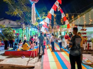 Yonzipur 10 Divif 2 Kostrad Gelar Lomba Kreativitas dan Kebersihan Gang