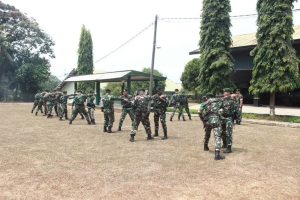 Uji Kesiapsiagaan Yonkav 1 Kostrad, Aslog Kasdivif 1 Inspeksi Mendadak