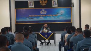 Jam Komandan, Danlanal Bengkulu Tekankan Tidak Ada Prajurit Yang Terlibat Judi Online