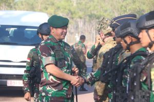 Pangkostrad Tinjau Latihan Bersama Wirrajaya Ausindo TA 2023