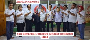 Arenas 08 Resmi Buka Rumah Pergerakan Relawan Prabowo Presiden