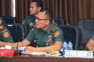 Divif 2 Kostrad Ikuti Desk Evaluasi Penilaian Zona Integritas TA 2023 Menuju WBK