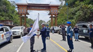 *Danlanal Banjarmasin Sambut dan Lepas Tim Expedisi Maritim 2023 Rute Darat dan Laut*