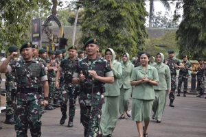 Danmenarmed 1 Divif 1 Kostrad Laksanakan Kunjungan Kerja ke Yonarmed 13 Kostrad