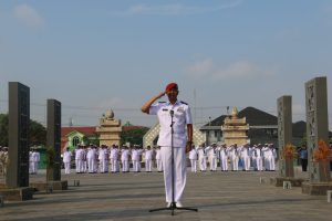 Pangkalan TNI Angkatan Laut Palembang Laksanakan Ziarah Ke TMP Ksatria Ksetra Siguntang