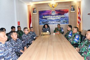 Komandan Lanal Bandung Tutup Uji Terampil Glagaspur P1/P2 Tahun 2023