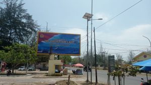 Pemprov dan Pemkot Pasang Baliho HUT Ke-78 TNI AL Tahun 2023 di Tiga Titik Jalan Protokol di Kota Bengkulu