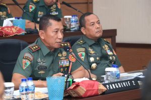 Divif 2 Kostrad Ikuti Desk Evaluasi Penilaian Zona Integritas TA 2023 Menuju WBK