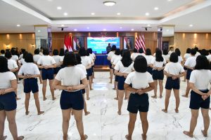 PANDA LANTAMAL III JAKARTA LAKSANAKAN PRASIDANG PANTUKHIR DAERAH CABA DAN CATA PK TNI AL GEL II TA 2023