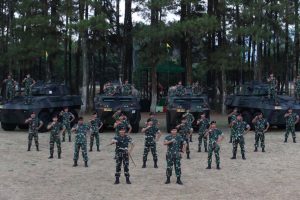 Kunjungan Kerja Danpussenkav TNI AD ke Kikav 8 Kostrad