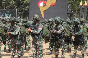 “Awan Jingga Badai”, Macan Ujwala Menerjang Taji Kompleks Dalam Rangka Latihan Taktis Kompi